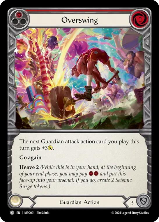 Overswing (Red)