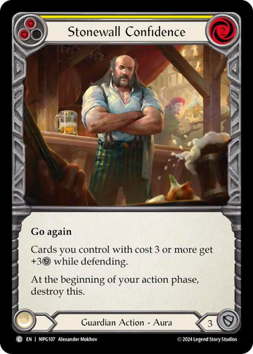 Stonewall Confidence (Yellow)