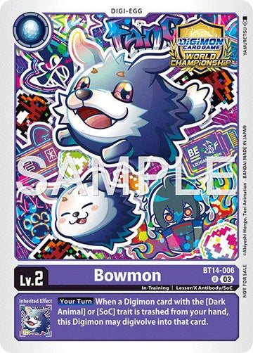 Bowmon (Regionals 25-26 Season 2 Participant)