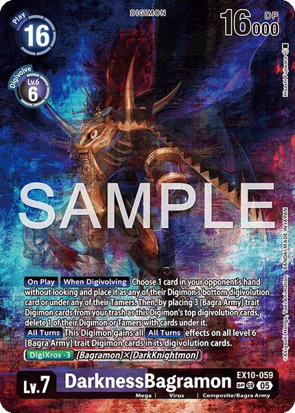DarknessBagramon (SP) [EX10-059] [Sinister Order] Foil