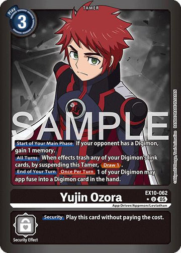 Yujin Ozora (Limited Foil) [EX10-062] [Sinister Order] Foil