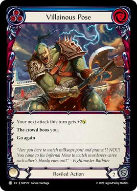 Villainous Pose (Blue) [SUP122] [Super Slam]