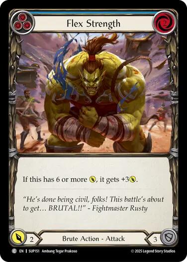 Flex Strength (Blue) [SUP151] [Super Slam]
