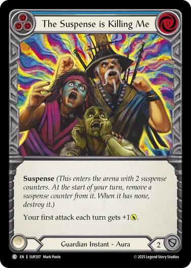 The Suspense is Killing Me (Extended Art) [SUP207] [Super Slam] Cold Foil