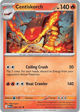 Centiskorch [030/132] [Mega Evolution] Reverse Holofoil