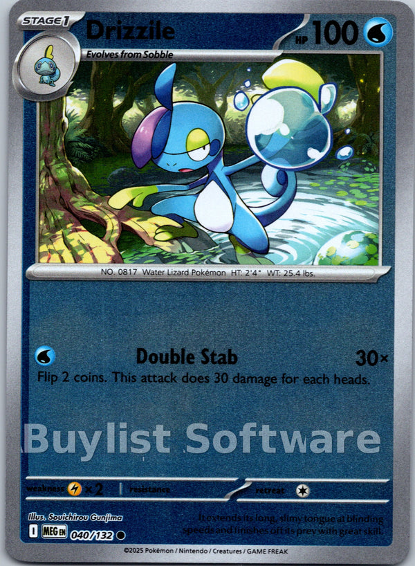 Drizzile [040/132] [Mega Evolution] Reverse Holofoil