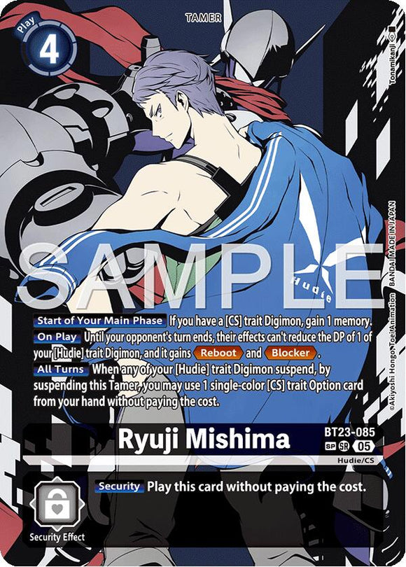 Ryuji Mishima (SP) [BT23-085] [Hackers' Slumber] Foil