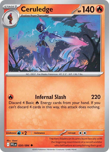 Ceruledge [020/094] [Phantasmal Flames]