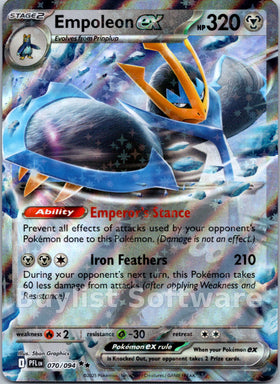 Empoleon ex [070/094] [Phantasmal Flames] Holofoil
