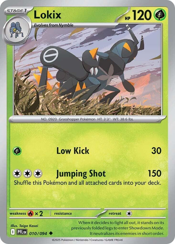 Lokix [010/094] [Phantasmal Flames] Reverse Holofoil