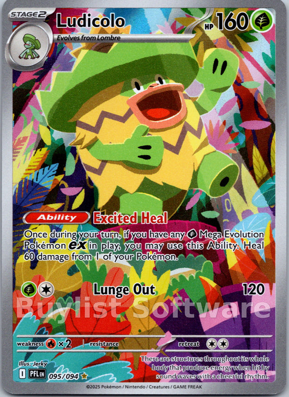 Ludicolo [095/094] [Phantasmal Flames] Holofoil