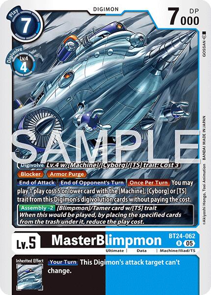 MasterBlimpon [BT24-062 R] [Time Stranger] Foil