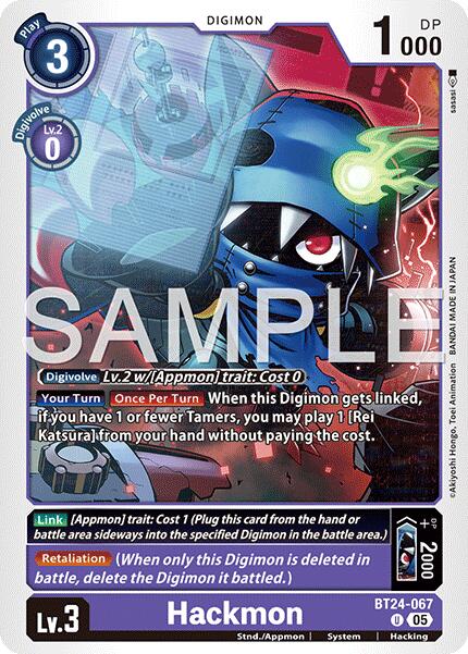 Hackmon [BT24-067 U] [Time Stranger]
