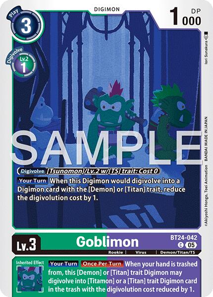 Goblimon [BT24-042 C] [Time Stranger]