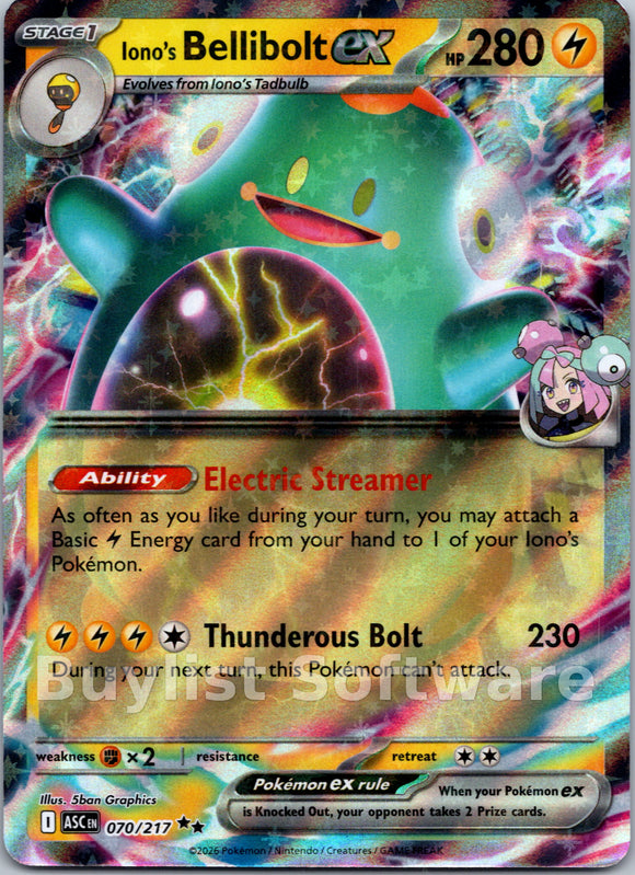Iono's Bellibolt ex