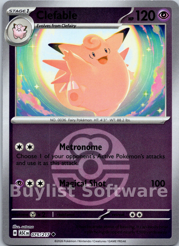 Clefable (Love Ball)