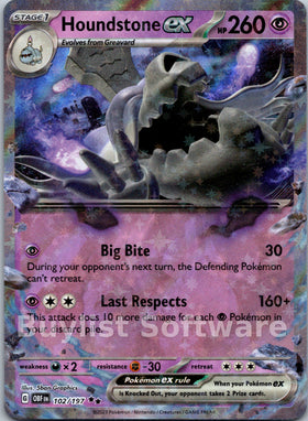 Houndstone ex
