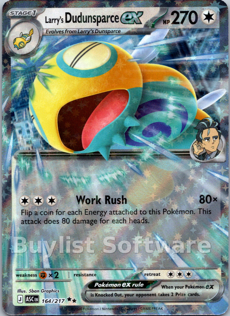 Larry's Dudunsparce ex