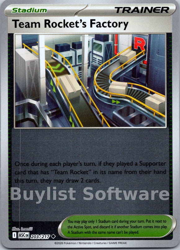 Team Rocket's Factory