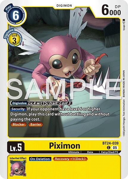 Piximon [BT24-039 C] [Time Stranger]