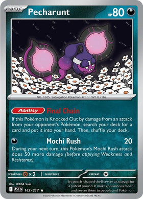 Pecharunt [143/217] [Ascended Heroes] Reverse Holofoil