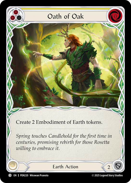 Oath Of Oak (Yellow)