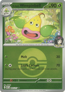 Erika's Weepinbell (Poke Ball) [005/217] [Ascended Heroes] Reverse Holofoil