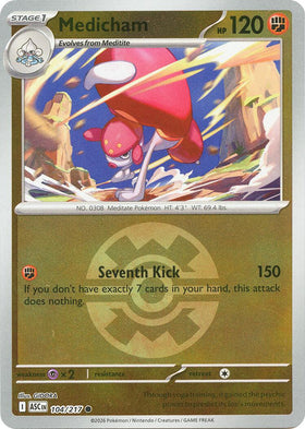 Medicham (Quick Ball) [104/217] [Ascended Heroes] Reverse Holofoil