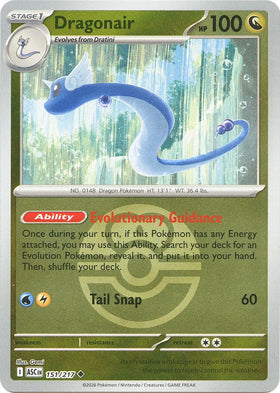 Dragonair (Love Ball) [151/217] [Ascended Heroes] Reverse Holofoil