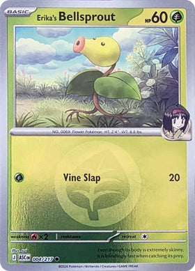 Erika's Bellsprout (Energy Symbol Pattern) [004/217] [Ascended Heroes] Reverse Holofoil