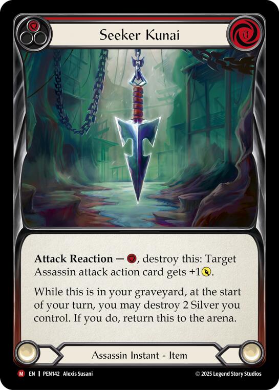 Seeker Kunai (Red)