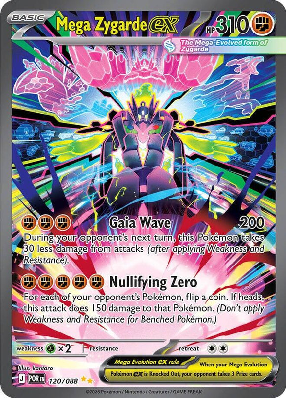 Mega Zygarde ex [120/088] [Perfect Order] Holofoil