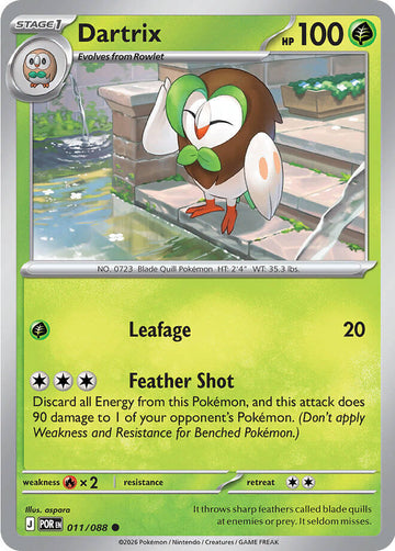 Dartrix [011/088] [Perfect Order] Reverse Holofoil