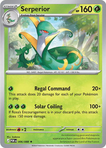 Serperior [006/088] [Perfect Order] Reverse Holofoil