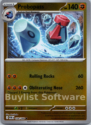 Probopass [038/088] [Perfect Order] Reverse Holofoil