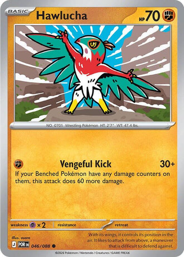 Hawlucha [046/088] [Perfect Order] Reverse Holofoil