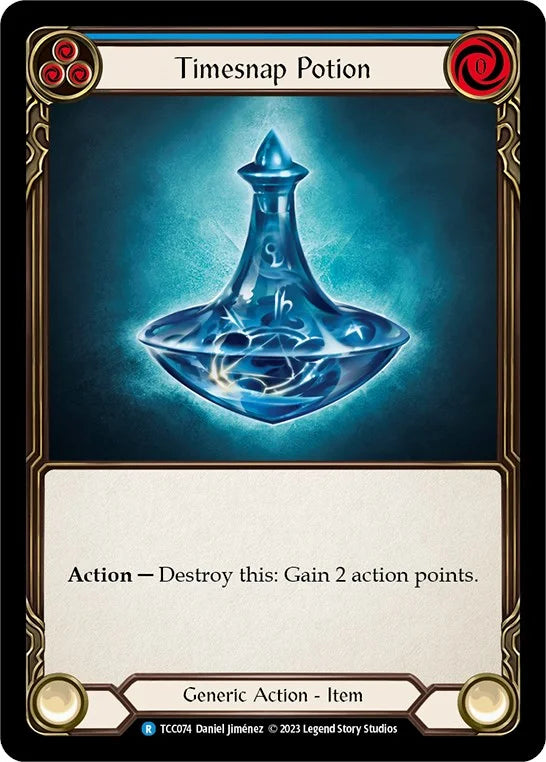7f998800-094f-4d95-9b49-c412d4de43f2 | fab-tcc074-nf-rounthetabltccx-rar-nm | Timesnap Potion