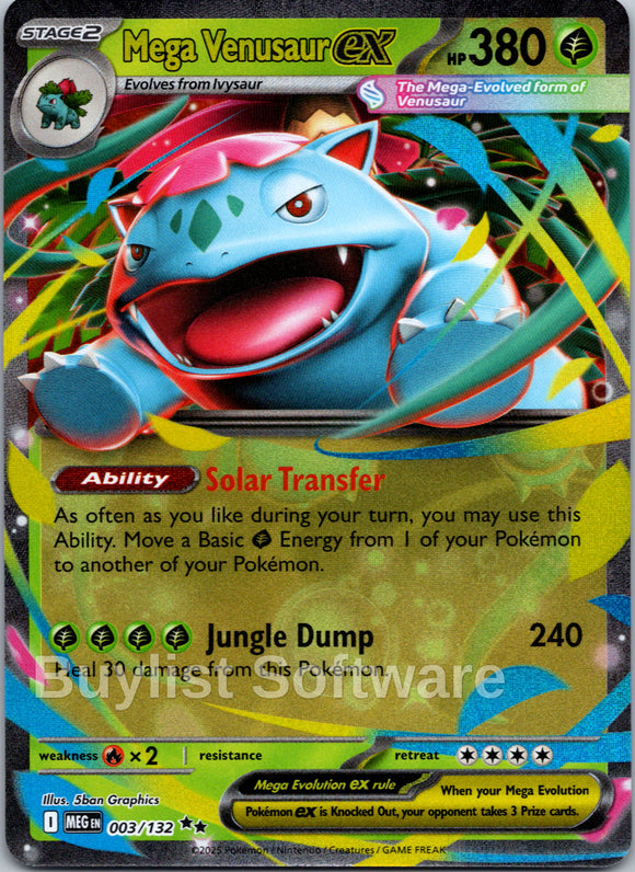 Mega Venusaur ex