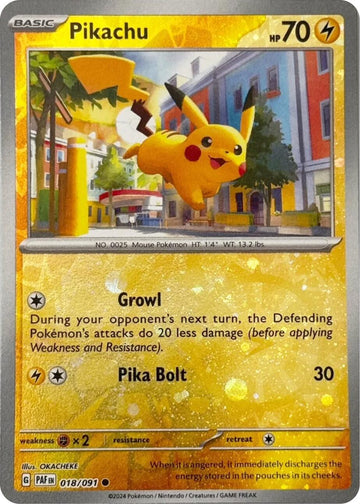 Pikachu (Reverse Cosmos Holo)