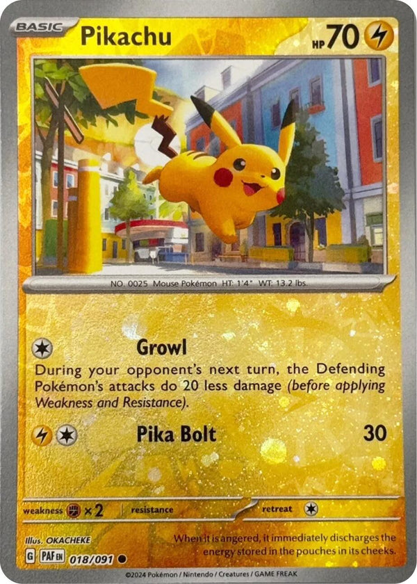 Pikachu (Reverse Cosmos Holo)