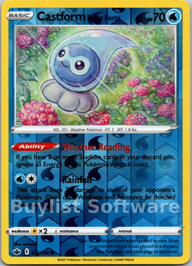 Castform Rainy Form