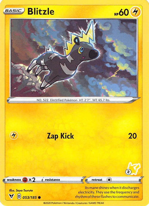 Blitzle (#2 Pikachu Stamped)