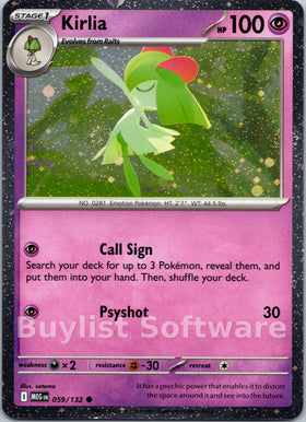Kirlia (Cosmos Holo)