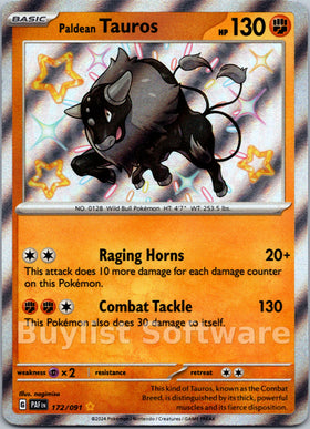 Paldean Tauros