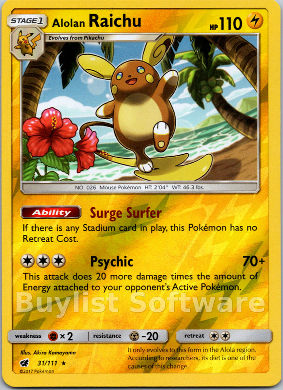 Alolan Raichu