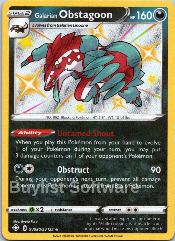 Galarian Obstagoon