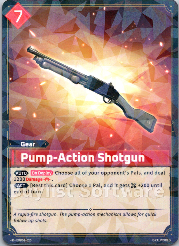 Pump-Action Shotgun