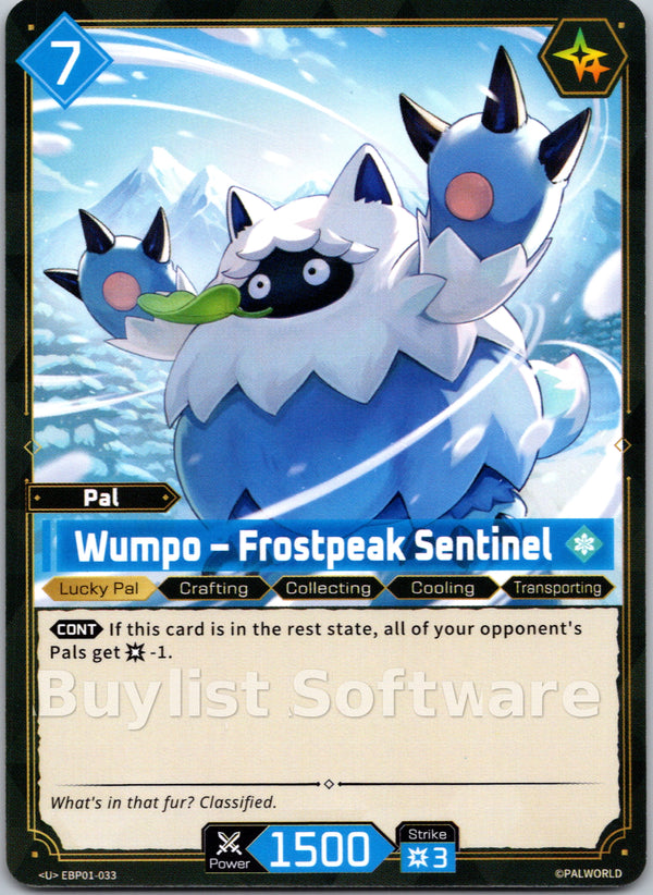Wumpo – Frostpeak Sentinel