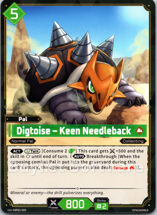 Digtoise – Keen Needleback