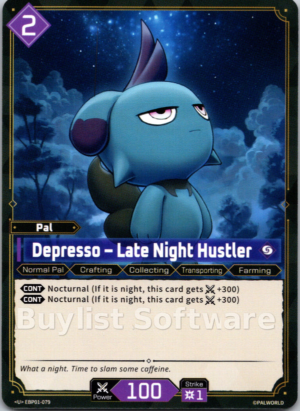Depresso – Late Night Hustler